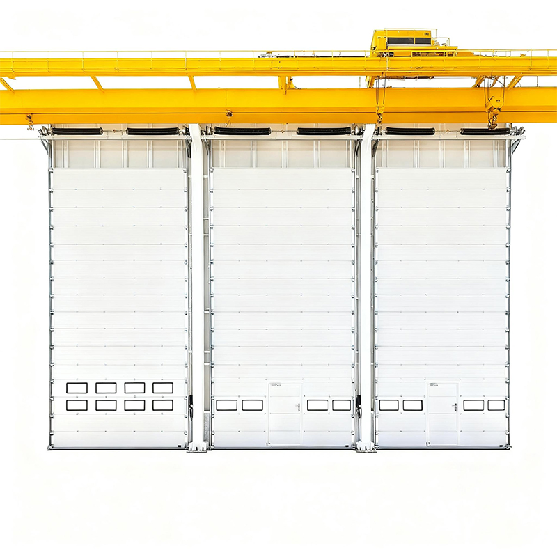 Thermal Insulated Industrial Sectional Door for Cold Storage