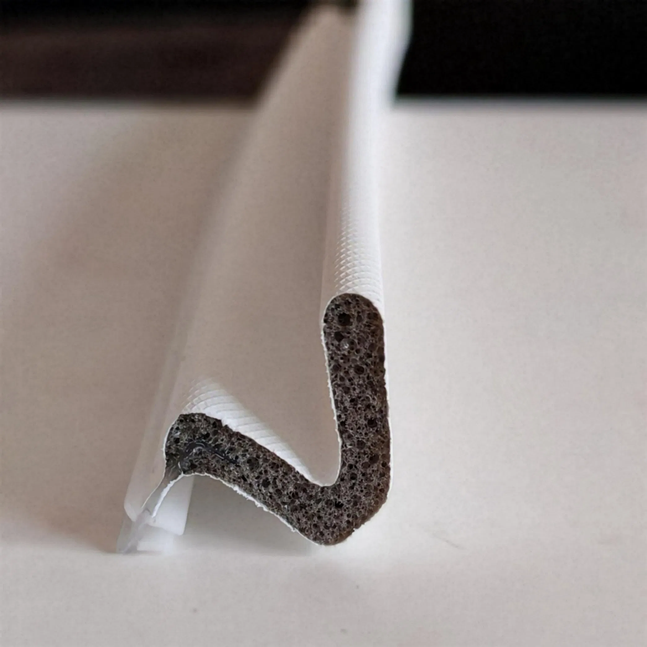 Easy Install Brown Weatherstripping Gasket for Reliable Door Sealing PU Foam Sealing Strip Door Seal Sealing Strip