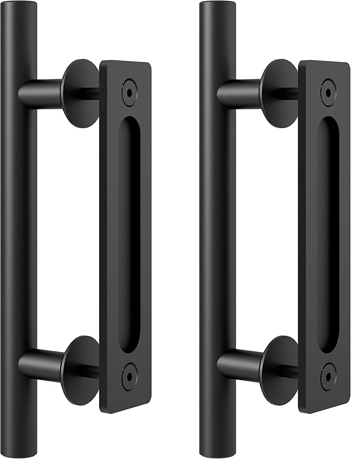 Door Handles Sets Luxury Modern Chrome Aluminum Stainless Steel Gold Black Entrance Pull Soor Handles