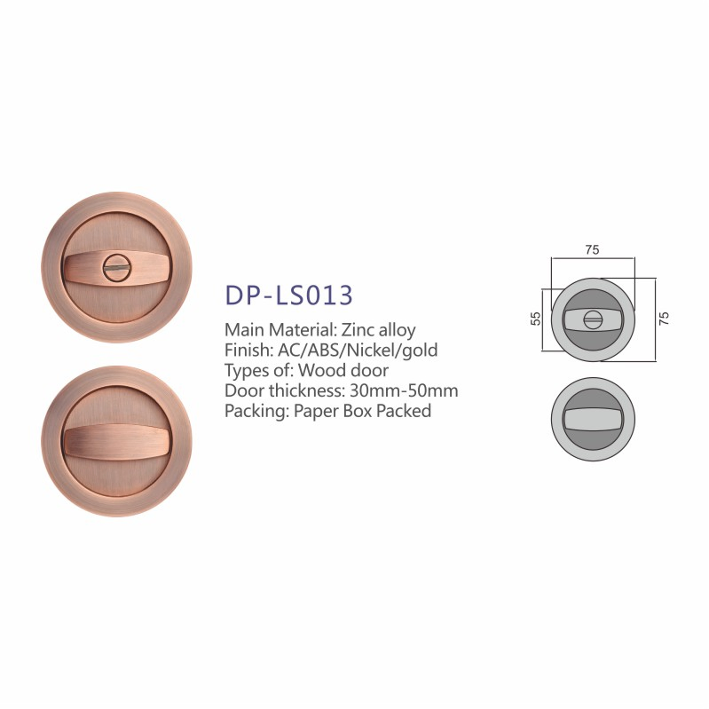 Heavy Duty Stainless Steel Pull and Flush Sliding Double Sided Door Handle Set Silver Black Door Handle