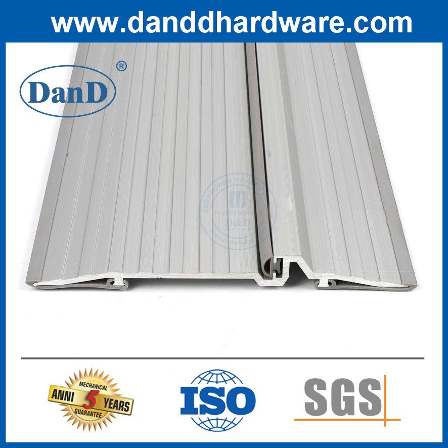 Aluminum Alloy Entry Door Marble Flooring Multipurpose Door Frame Plates Bottom Seal Strip Weather Rubber Sealing Sill Transition Strippring Threshold