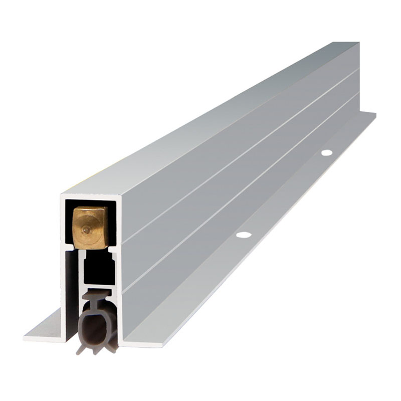 Concise Soundproof Door Draft Seal Acoustic Drop Down Seal/Surface Mounted/Clear Anodized Aluminum/Weatherstripping/Thresholds