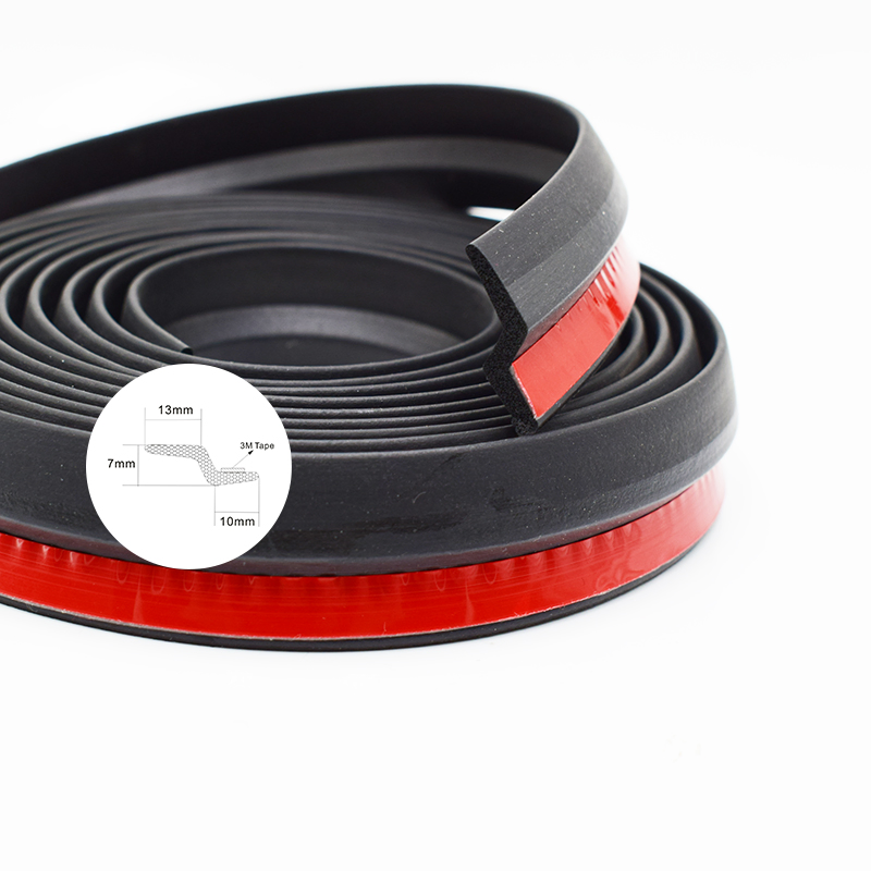 Universal D P Z Shapes Self Adhesive Car Door Rubber Seal Strip Car Weather Stripping