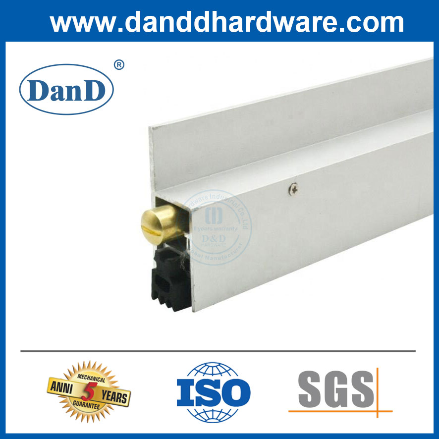 Sound Insulation Automatic Door Bottom Europe Surface Mounted Door Sweep Seal Strip