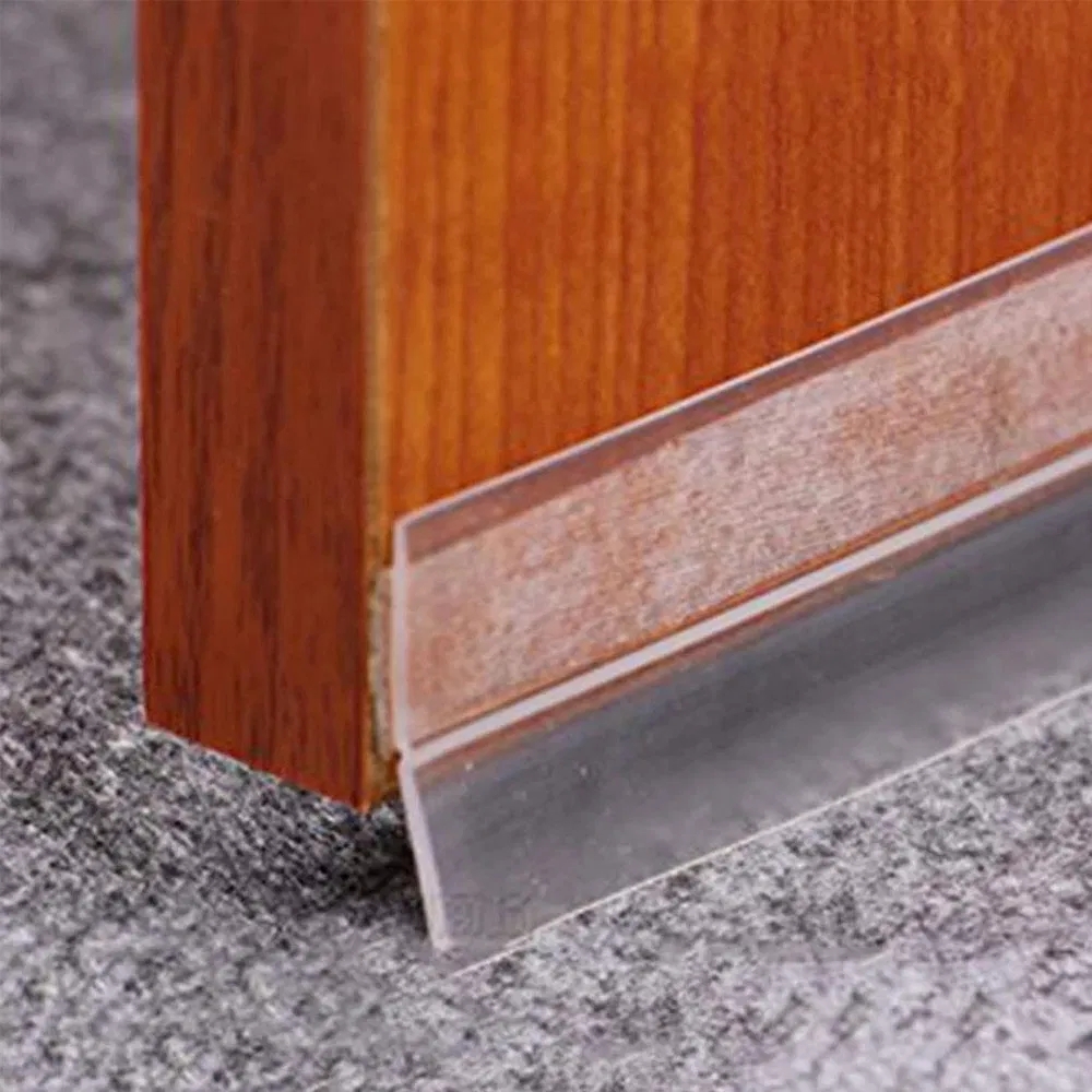 Weatherproof Soundproof Door Draft Stopper Tape Self Adhesive Silicone Seal Strip Weather Stripping