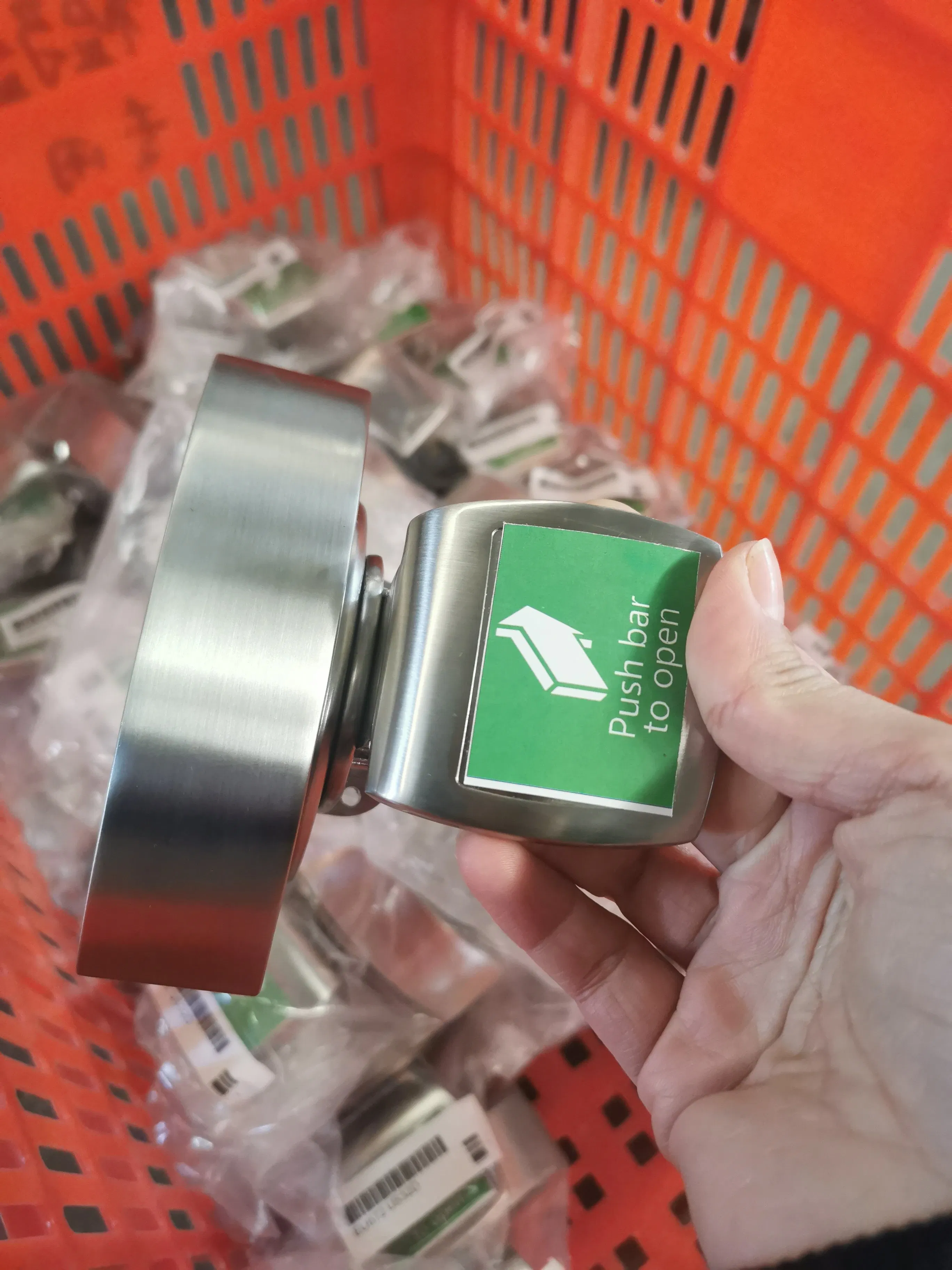 Push Bar Panic Exit Device Emergency Lock Commercial for Single Door