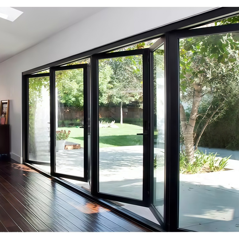 Exterior Thermal Insulated Aluminium Sliding Folding Window and Door for Balcony