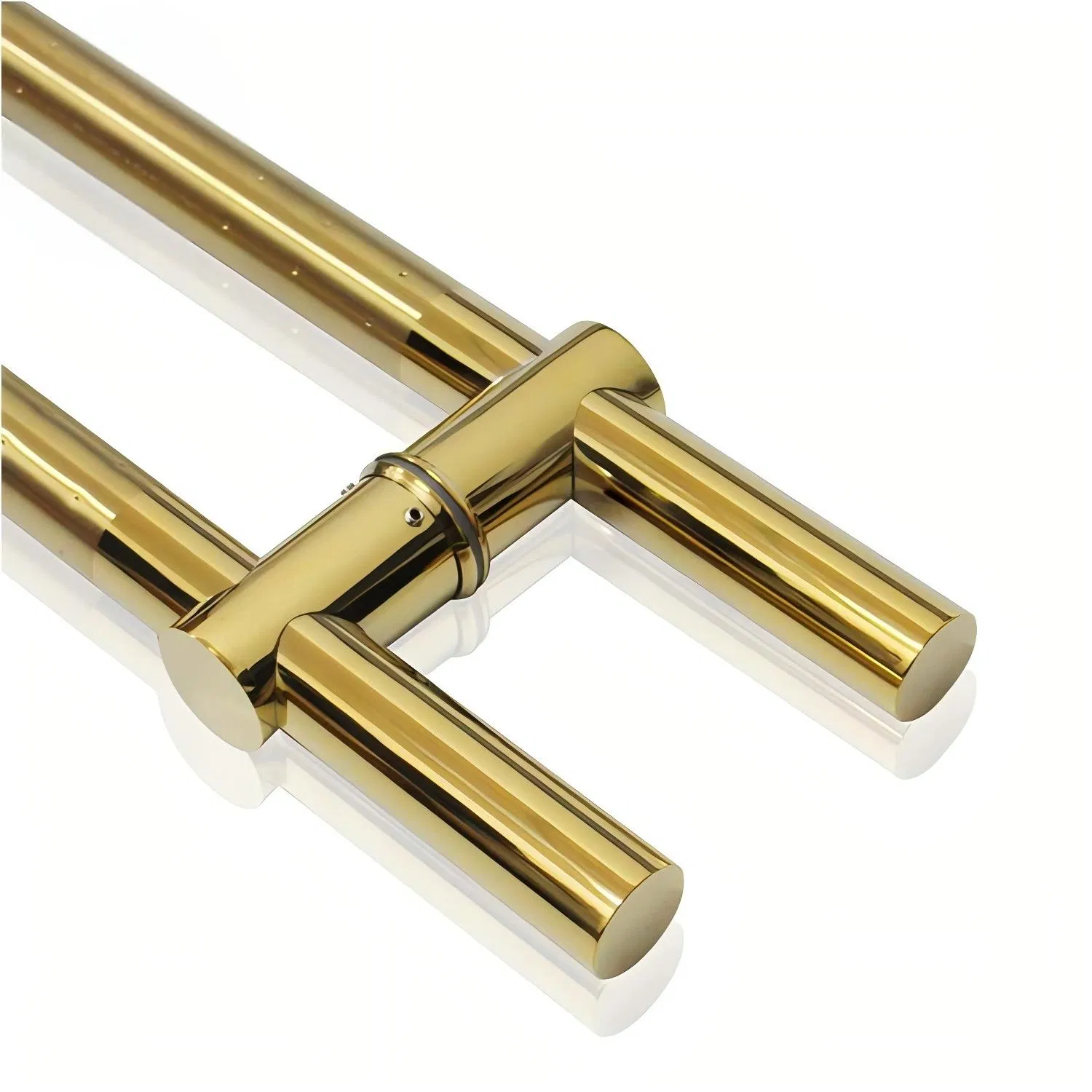 Trendy Pull Handle Set for Glass Door with Stainless Steel Hardware