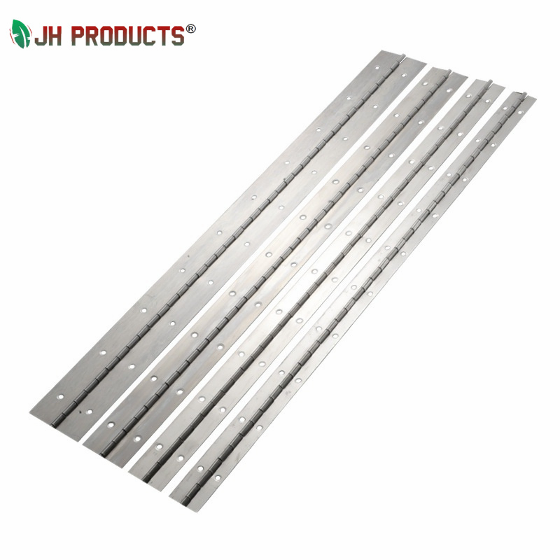 Custom Heavy Duty Approved Waterproof Continuous Concealed Cabinet Door Long Stainless Steel Piano Hinges