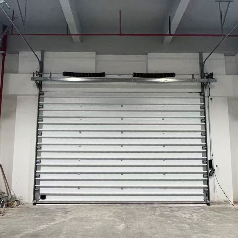 Thermal Insulated Sectional Door for Cold Storage Facilities and Industrial Overhead Use
