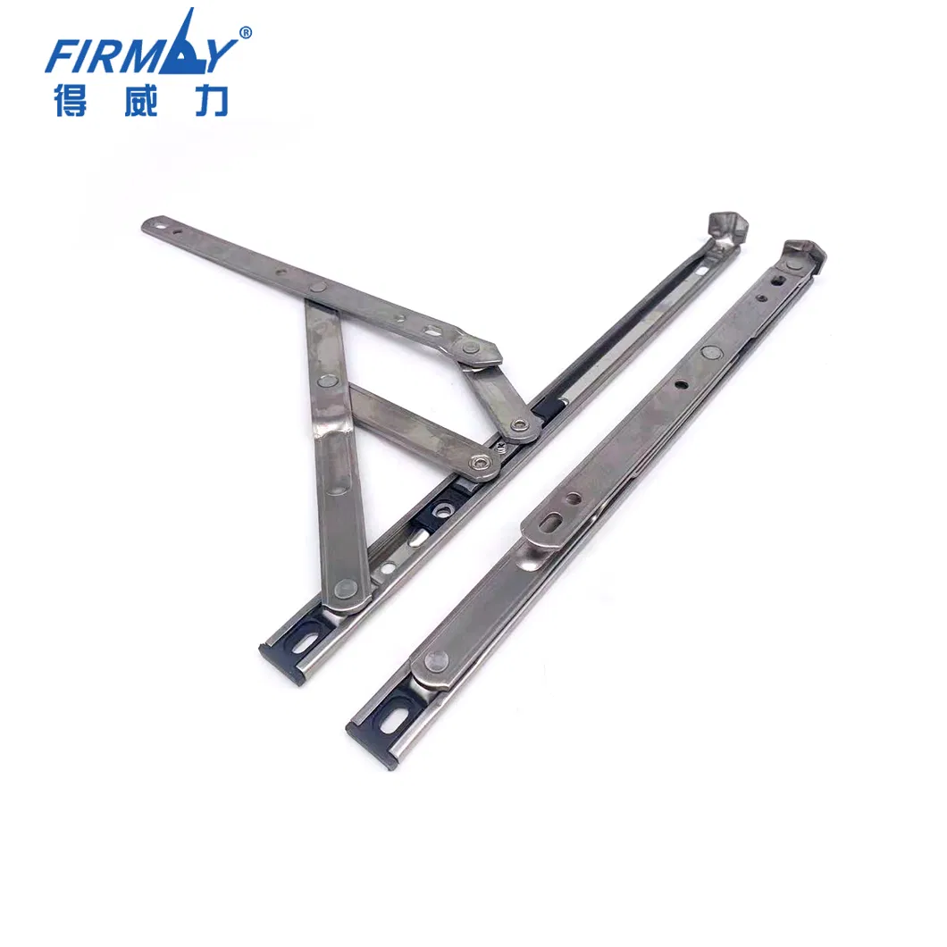 High Quality Hardware 201 Stainless Steel Door and Window Hinge for Casement Window Brace Security Casement Friction Stay
