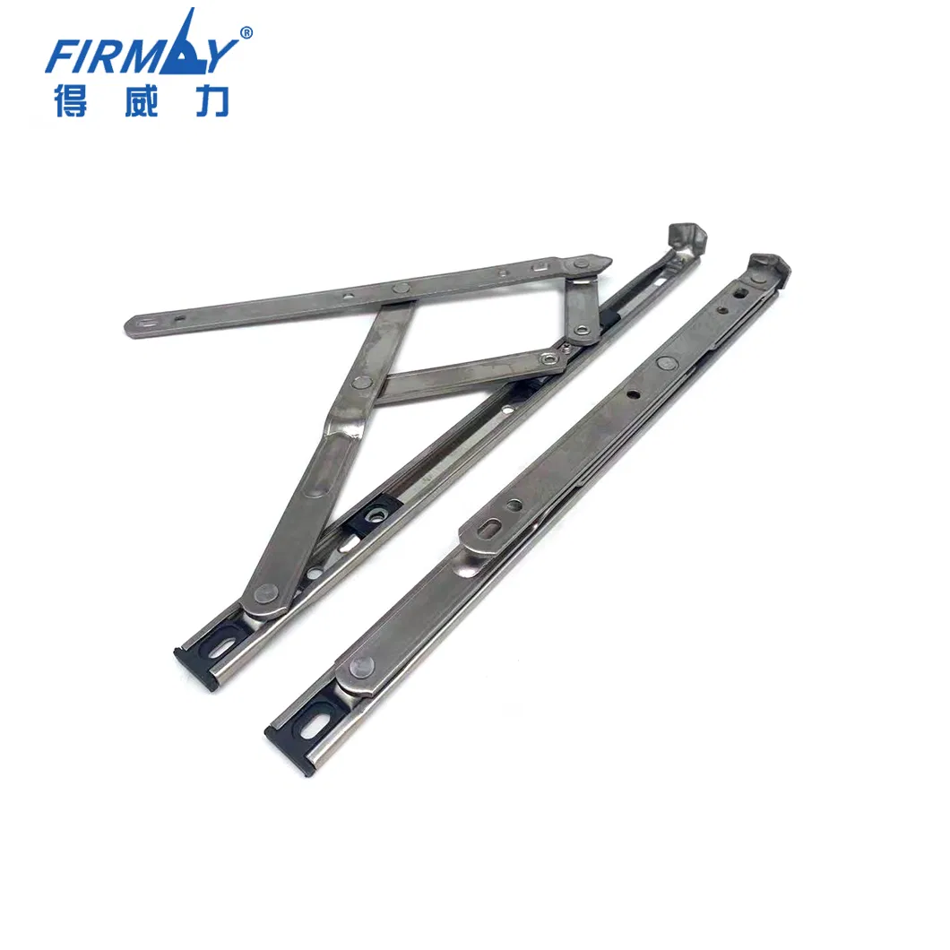 High Quality Hardware 201 Stainless Steel Door and Window Hinge for Casement Window Brace Security Casement Friction Stay