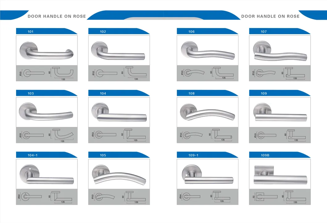Door Handle Lock Set 2