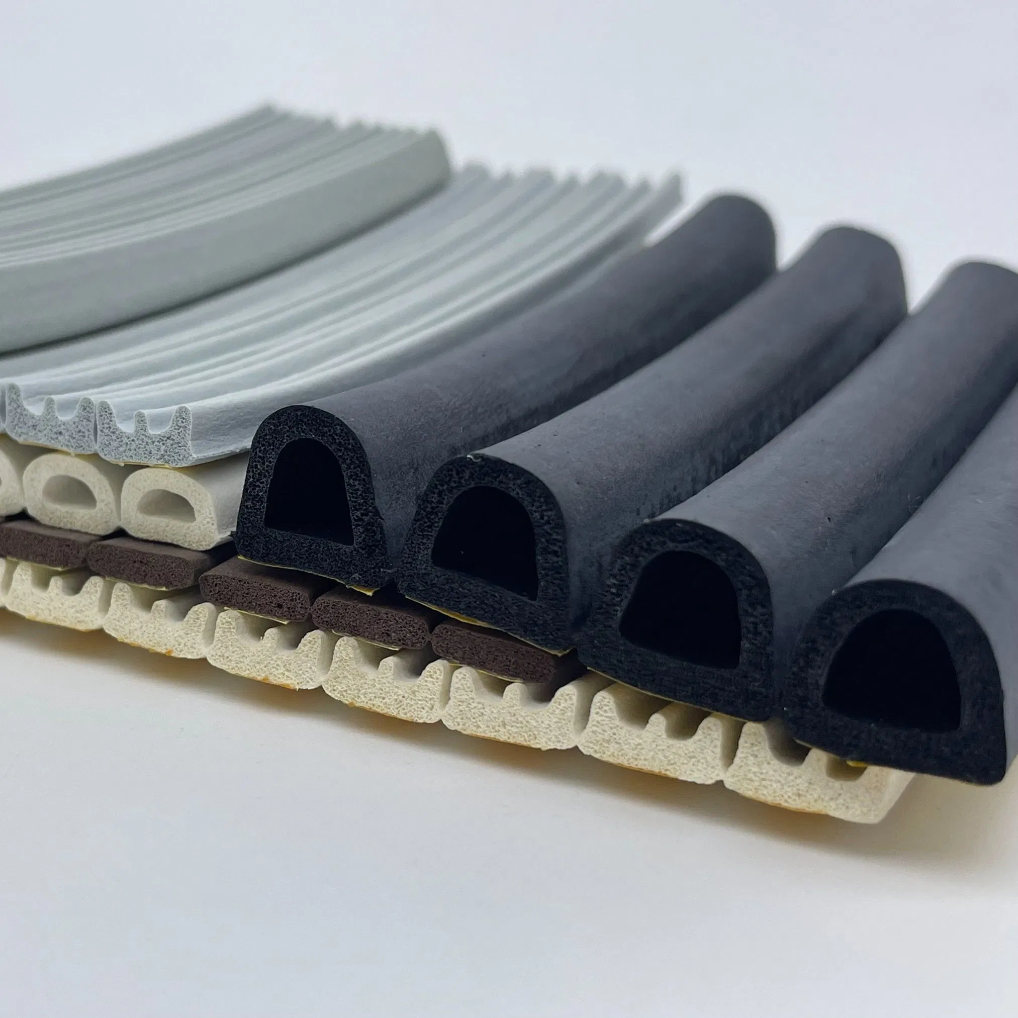 Self Adhesive Tape Door Seal Strip Adhesive Tape Sound Proof Insulation Tool Weather Strip EPDM Rubber Strip