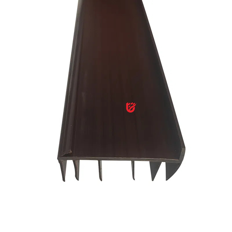 Brown Bottom Sweep Weather-Strip