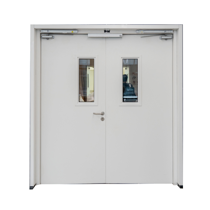 Customized CE Apartment Galvanized Steel Fireproof Soundproof Security Door Fire Rated Door