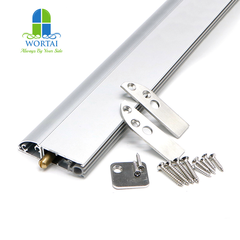 Face Mounted Automatic Door Bottom Seal Drop Down Door Sweep