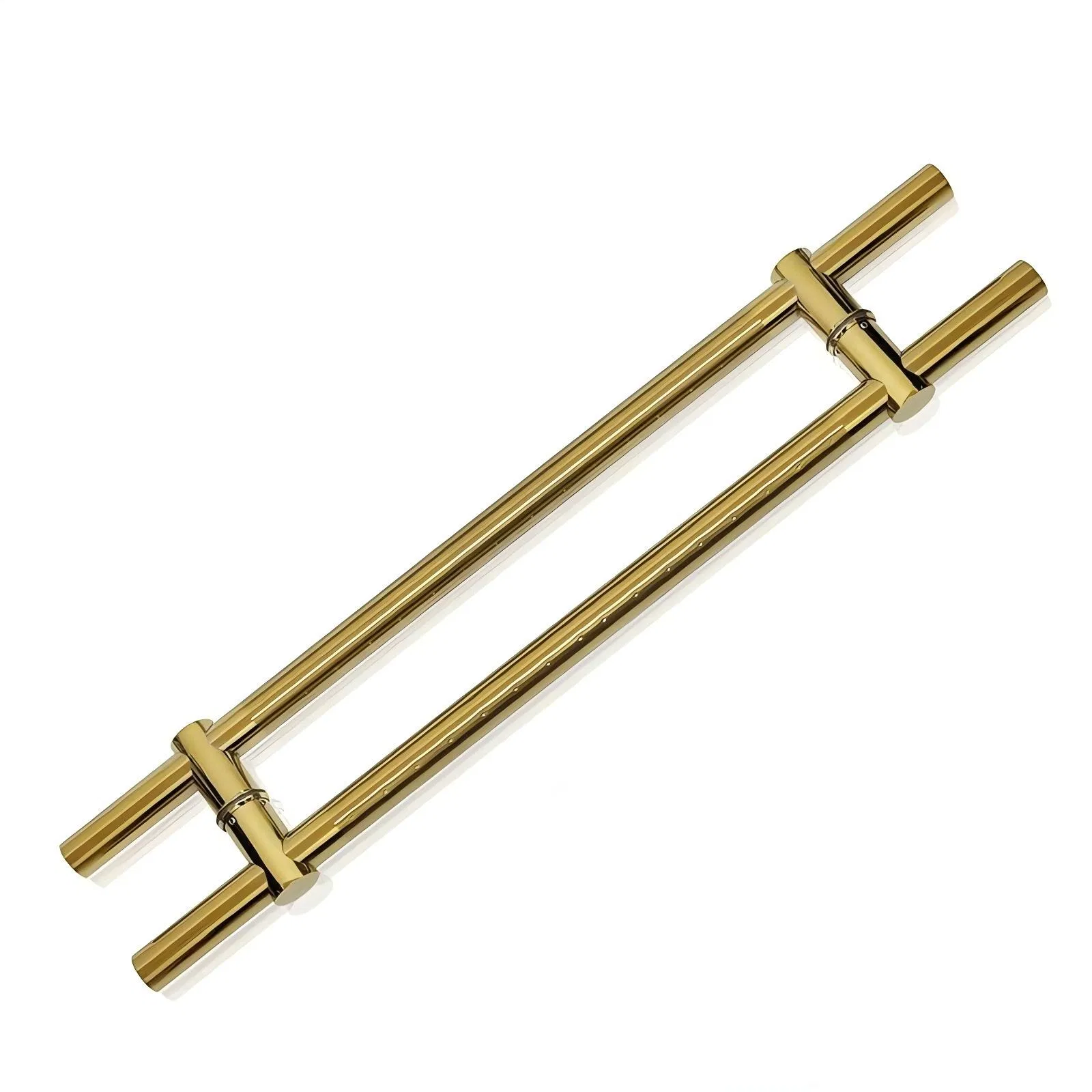 Trendy Pull Handle Set for Glass Door with Stainless Steel Hardware