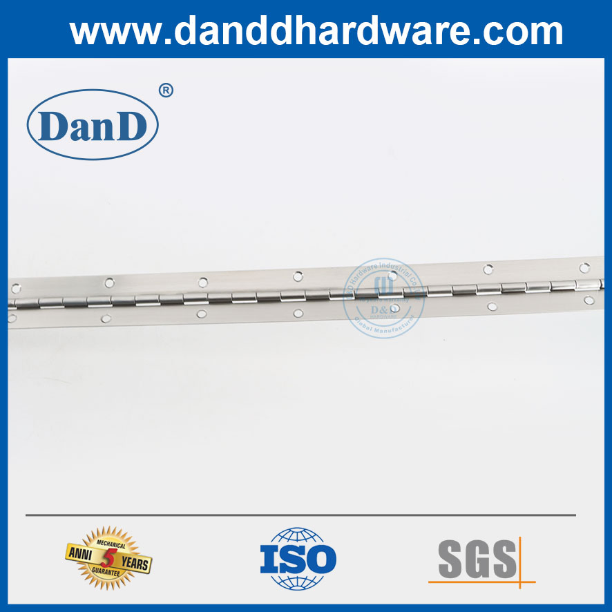 China Manufacturer Continuous Aluminum Stainless Steel Heavy Duty Furniture Fitting Piano Hinges