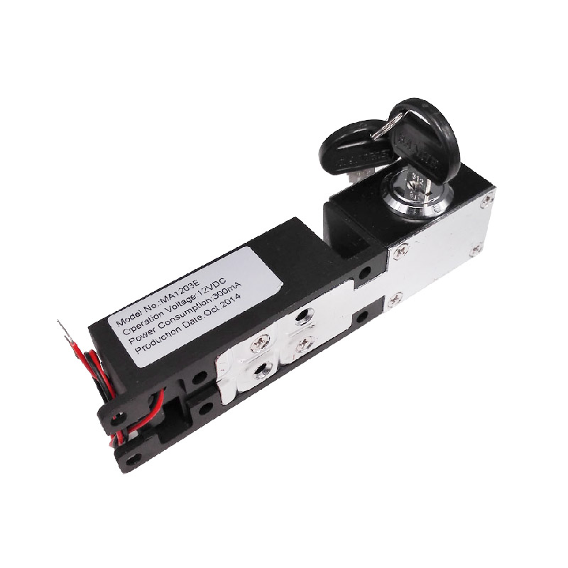 Zinc Alloy Electric Cabinet Lock with Master Key (MA1203E)