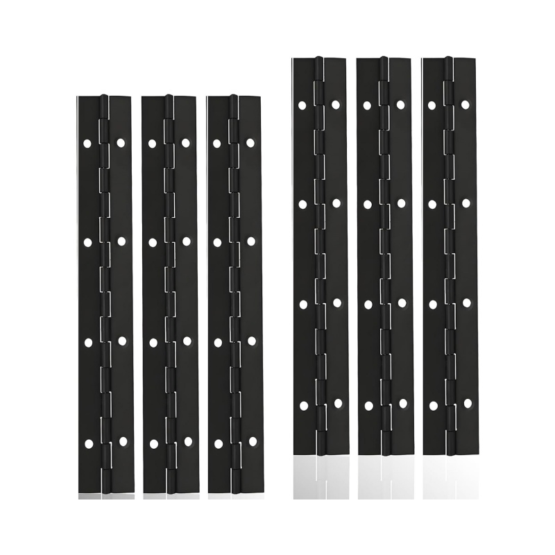 Hardware Tools Long Stainless Steel Door Custom Size Continuous Heavy-Duty Piano Hinges