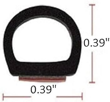 Universal D P Z Shapes Self Adhesive Car Door Rubber Seal Strip Car Weather Stripping