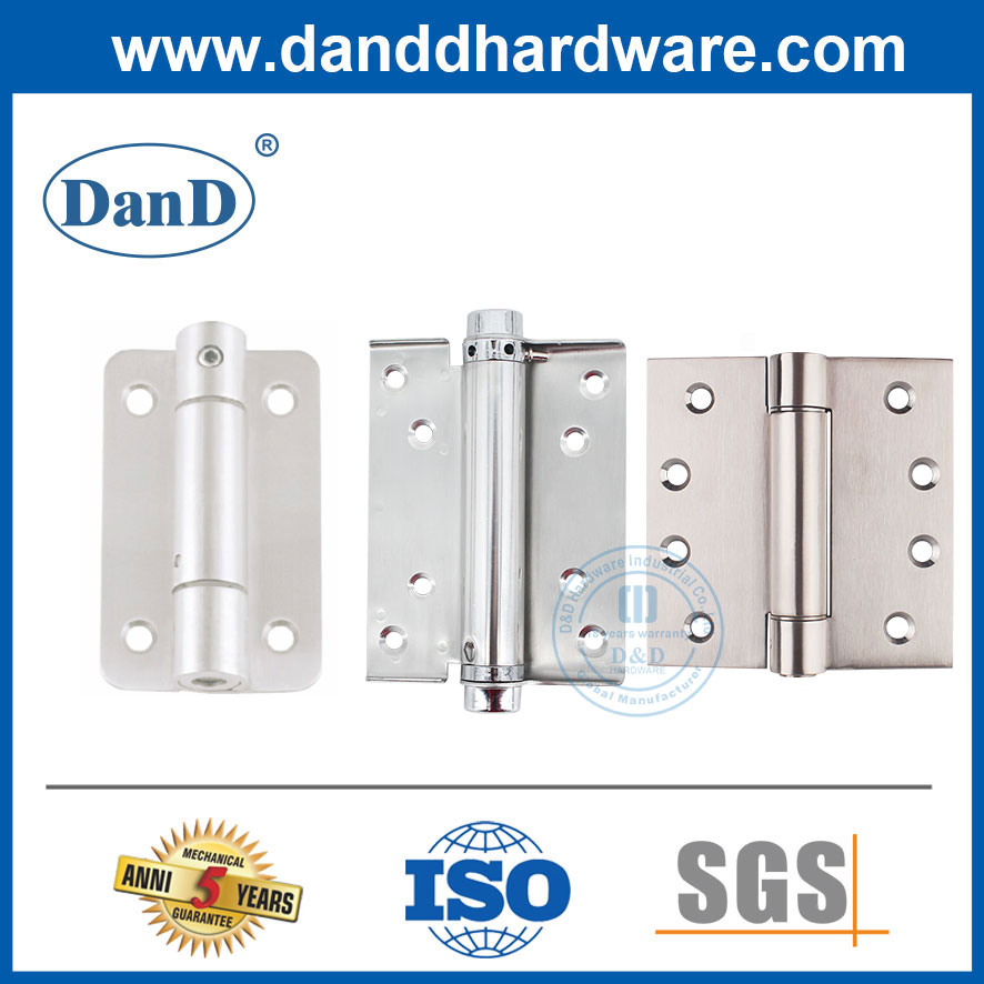 Hardware Pivot Stainless Steel Security Safety Mortise 180 Degree Floor Flush Hinge Hanging Device Spring Hinge Rising Falling Self Closing Spring Door Hinges