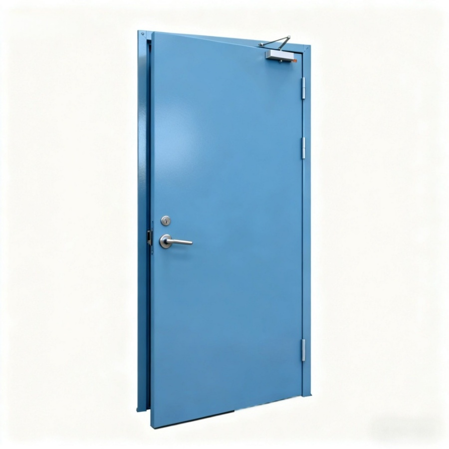 China Top Steel Metal Door Factory Custom High End BS En as CE UL Fire Doors for School Apartment Hospital Hotel Room Fireproof Door Fire Rated Doors
