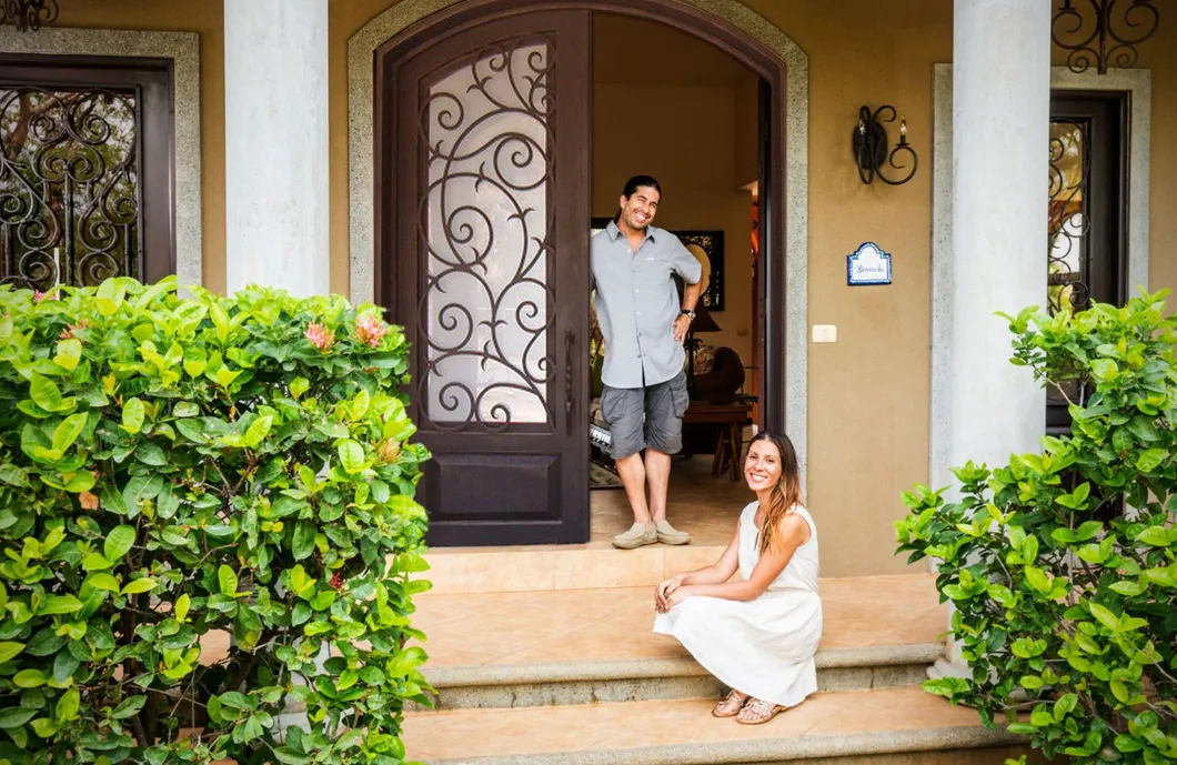 Wrought Iron Door Main View