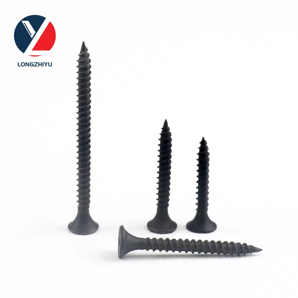 3.5*25mm Carbon Steel Grey Phosphated Bugle Head Drywall Screws