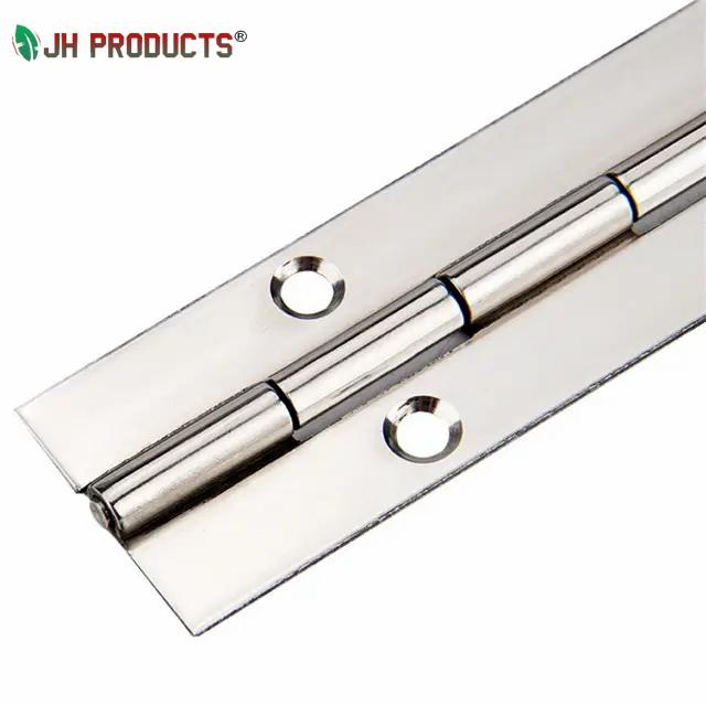Custom Heavy Duty Approved Waterproof Continuous Concealed Cabinet Door Long Stainless Steel Piano Hinges