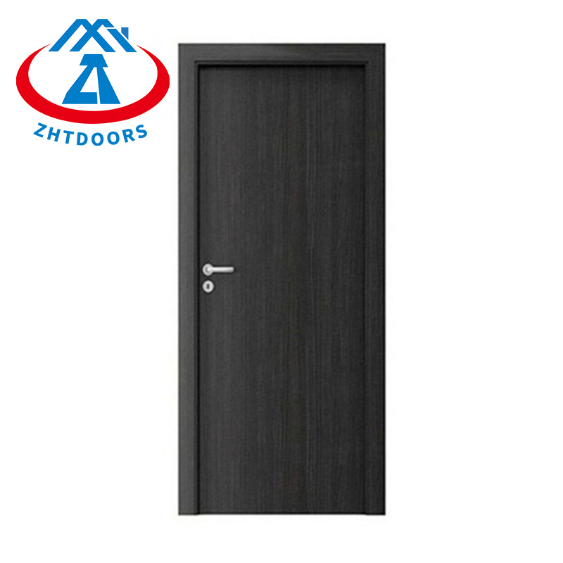 BS Certificated Zhtdoors Direct Manufacturer High Durability Excellent Quality Wood Fire Rated Door Fire Rated Wooden Laminate Door