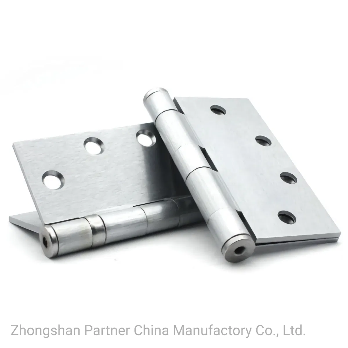 Stainless Steel 304 Butt Door Hardware Hinge Silver Security Pivot Ball Bearing Commercial Metal Door Hinge