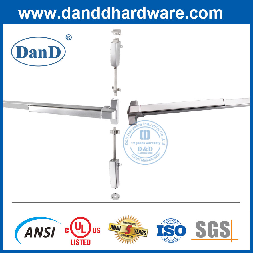 Wholesale Price Commercial Single Door Push Bar Panic Exit Device Emergency Lock