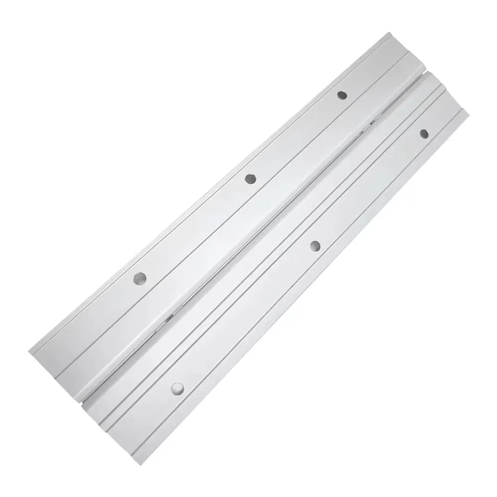 Aluminium Heavy Duty Hinge Full Surface Aluminum Continuous Geared Door Hinge