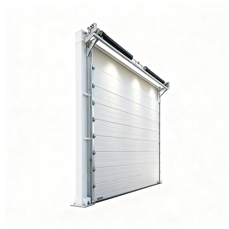 Thermal Insulated Industrial Sectional Door for Cold Storage