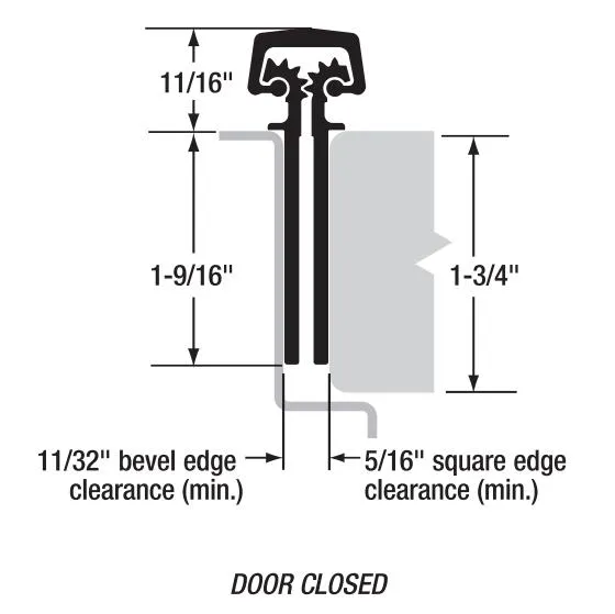 Concealed Aluminum Geared Continuous Hinge 4
