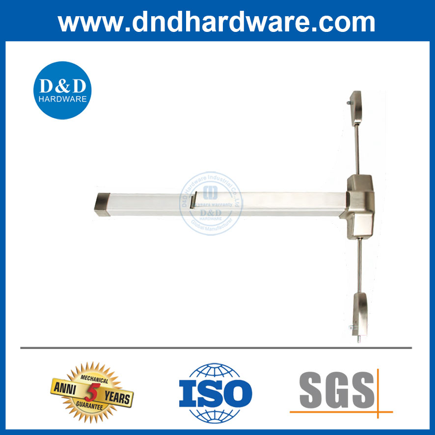 Stainless Steel 304 Commercial Fire Door Push Bar Panic Exit Device Suppliers