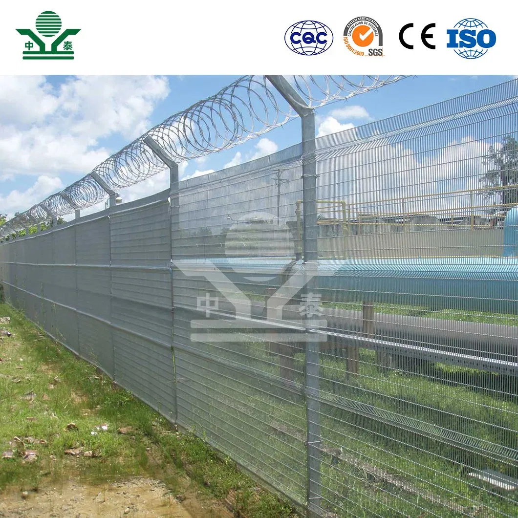 Zhongtai Heavy Duty Barbed Wire China Manufacturers 8m Length 12.5 Gauge 4 Point Barbed Wire Used for Green Metal Security Fencing