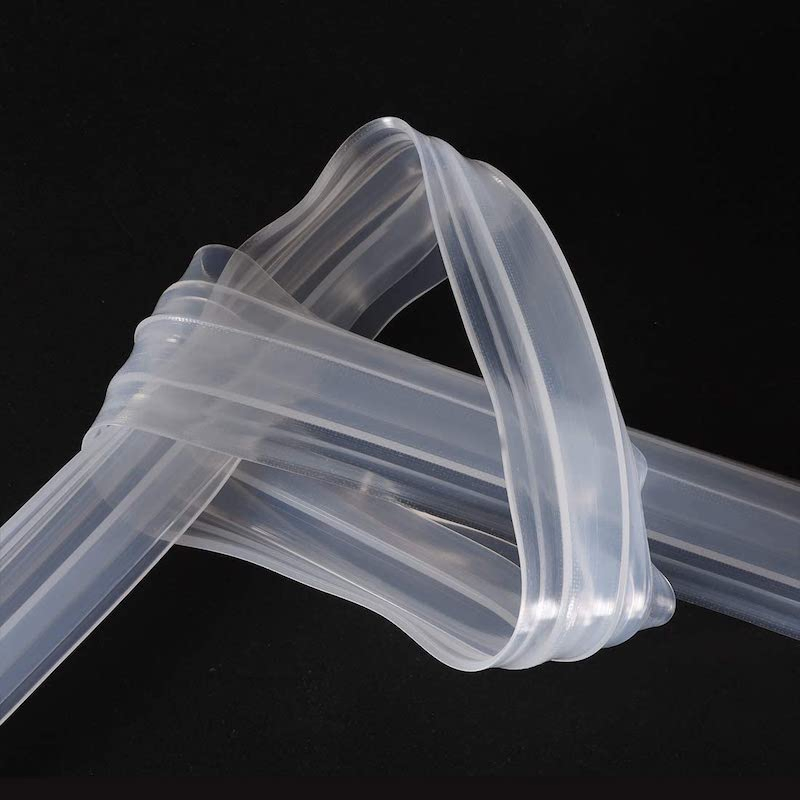 Frameless Shower Bottom Side Seal Strip F-Type Glass Bottom Seal Door Sweep