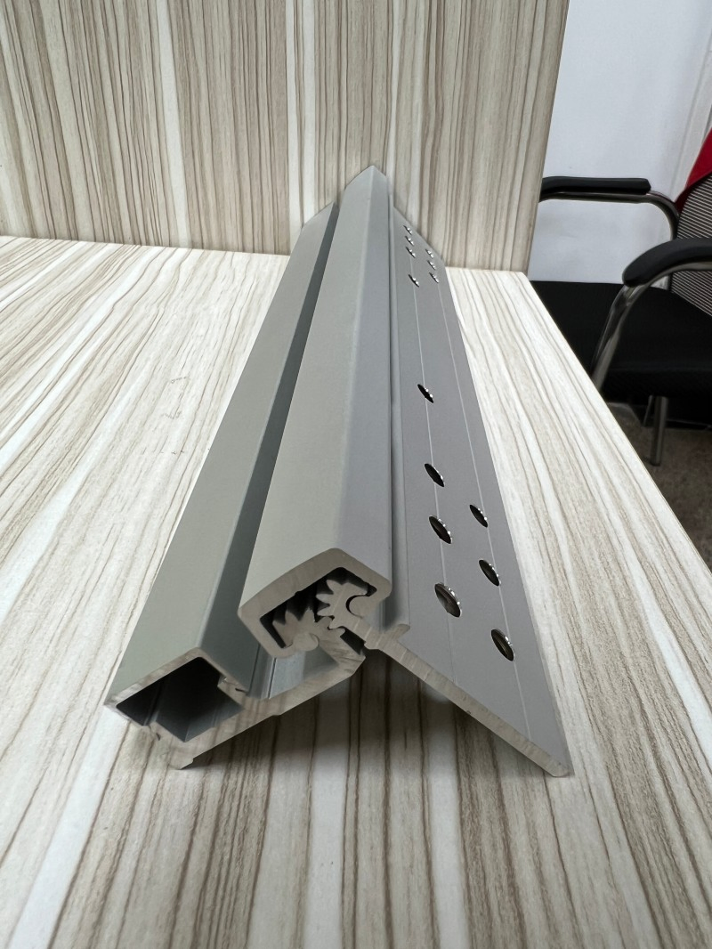 Strong Aluminum Profile Continuous Hinge Aluminium Geared Hinge for Home Doors