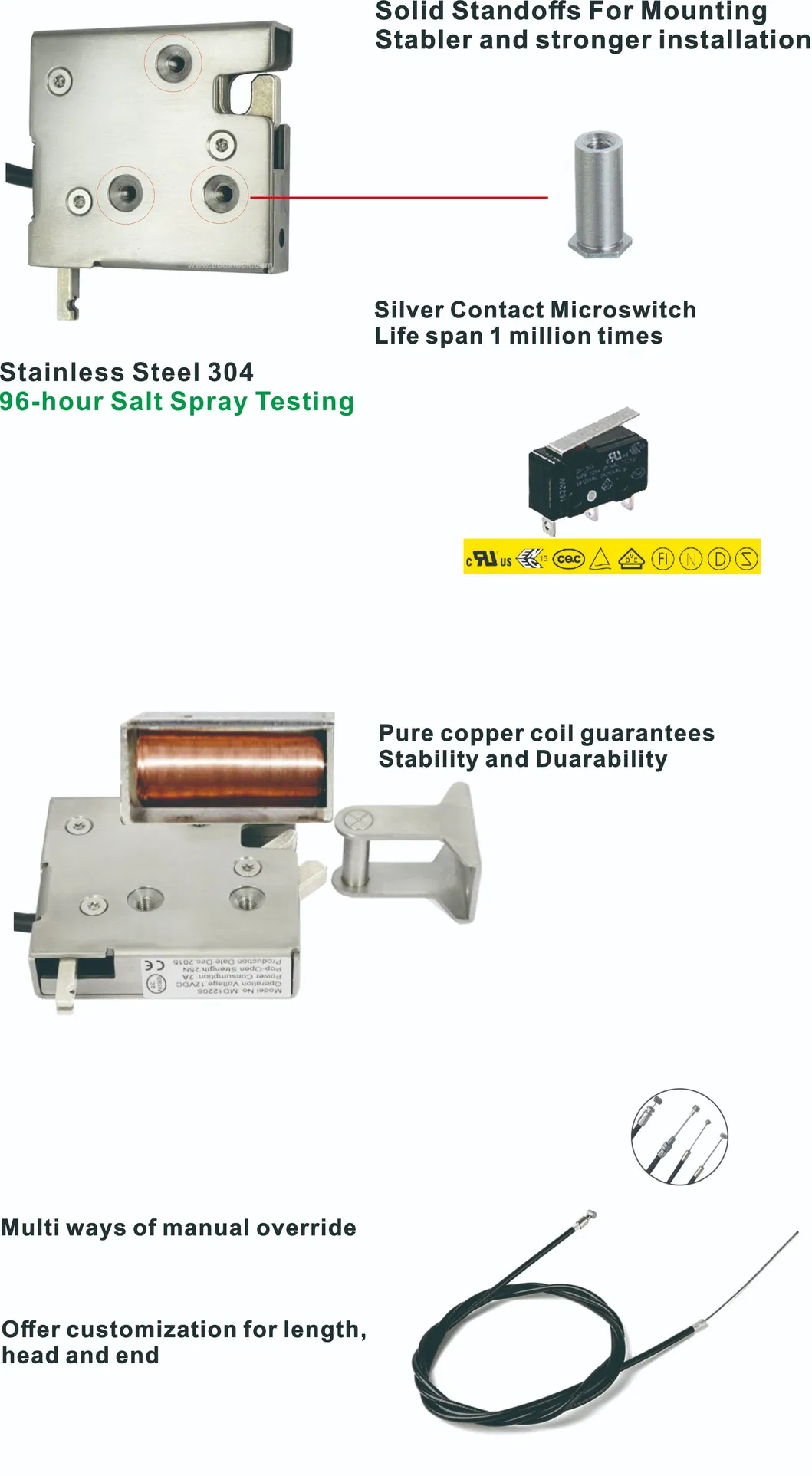 Robust Electronic Rotary Lock Overview