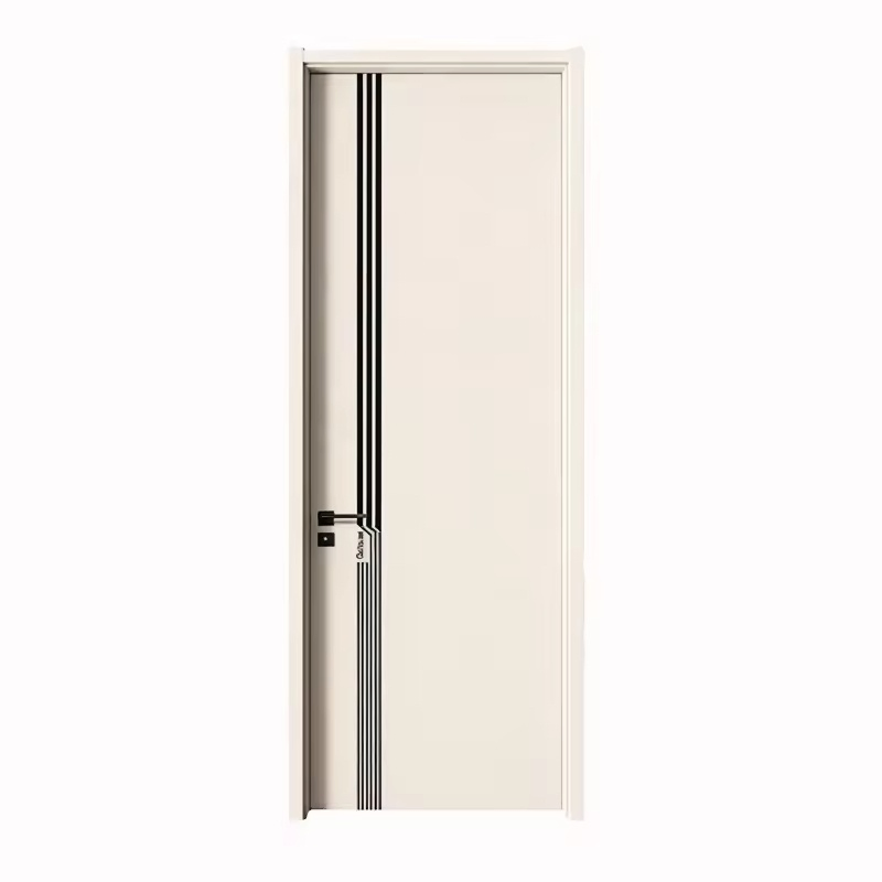 30X80 Fire Rated Wooden Door Hotel Interior Doors Portas De Madeira
