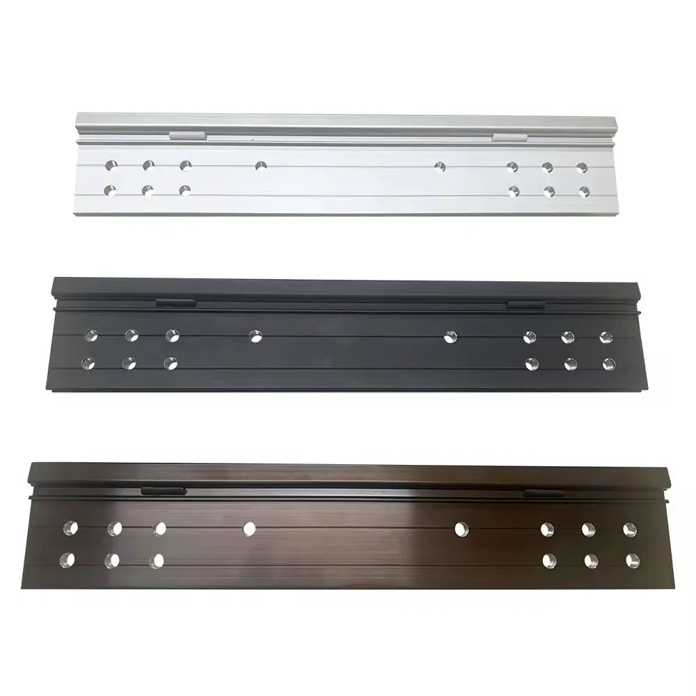 180 Degree Heavy Duty Continuous Geared Aluminum Hinge Concealed Leaf Design for Modern Door Usage