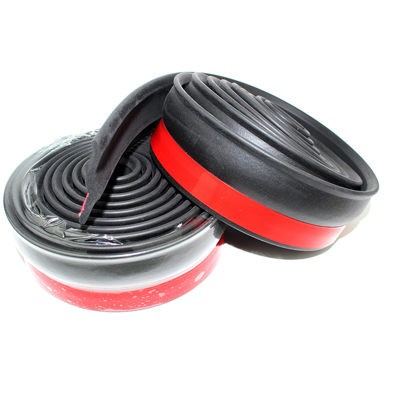 Door and Window Accessories Self Adhesive Door Bottom Rubber Seal Brush Weather Strip