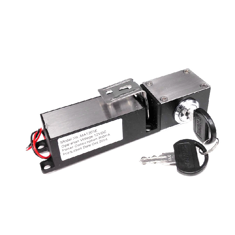 Zinc Alloy Electric Cabinet Lock with Master Key (MA1203E)