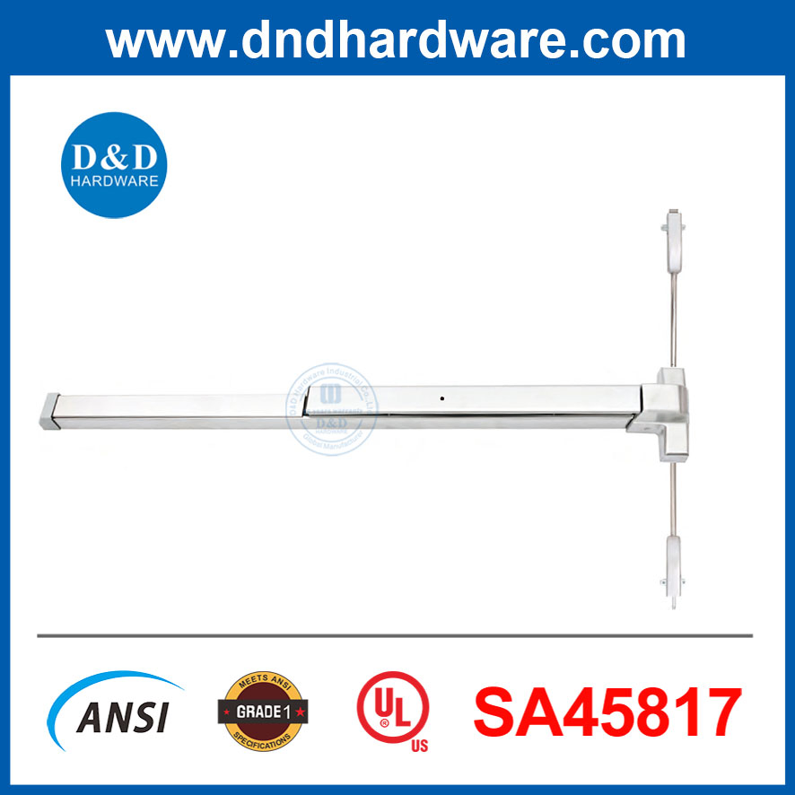 Factory Commercial High Quality UL305 Stainless Steel Panic Exit Device Push Bar