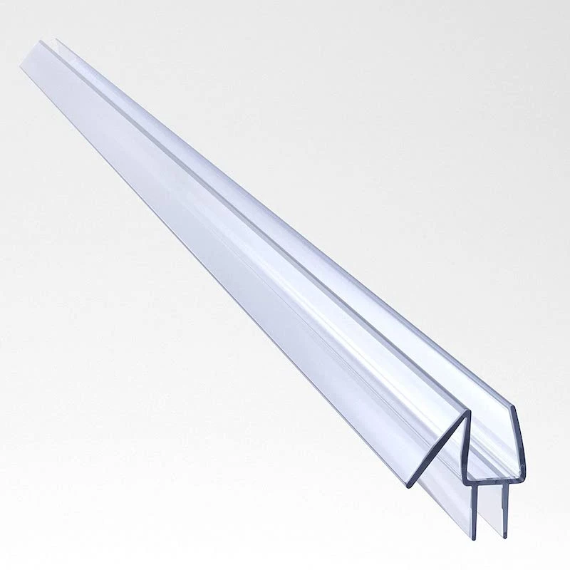 Waterproof Shower Glass Door Bottom Seal Frameless Shower Door Sweep