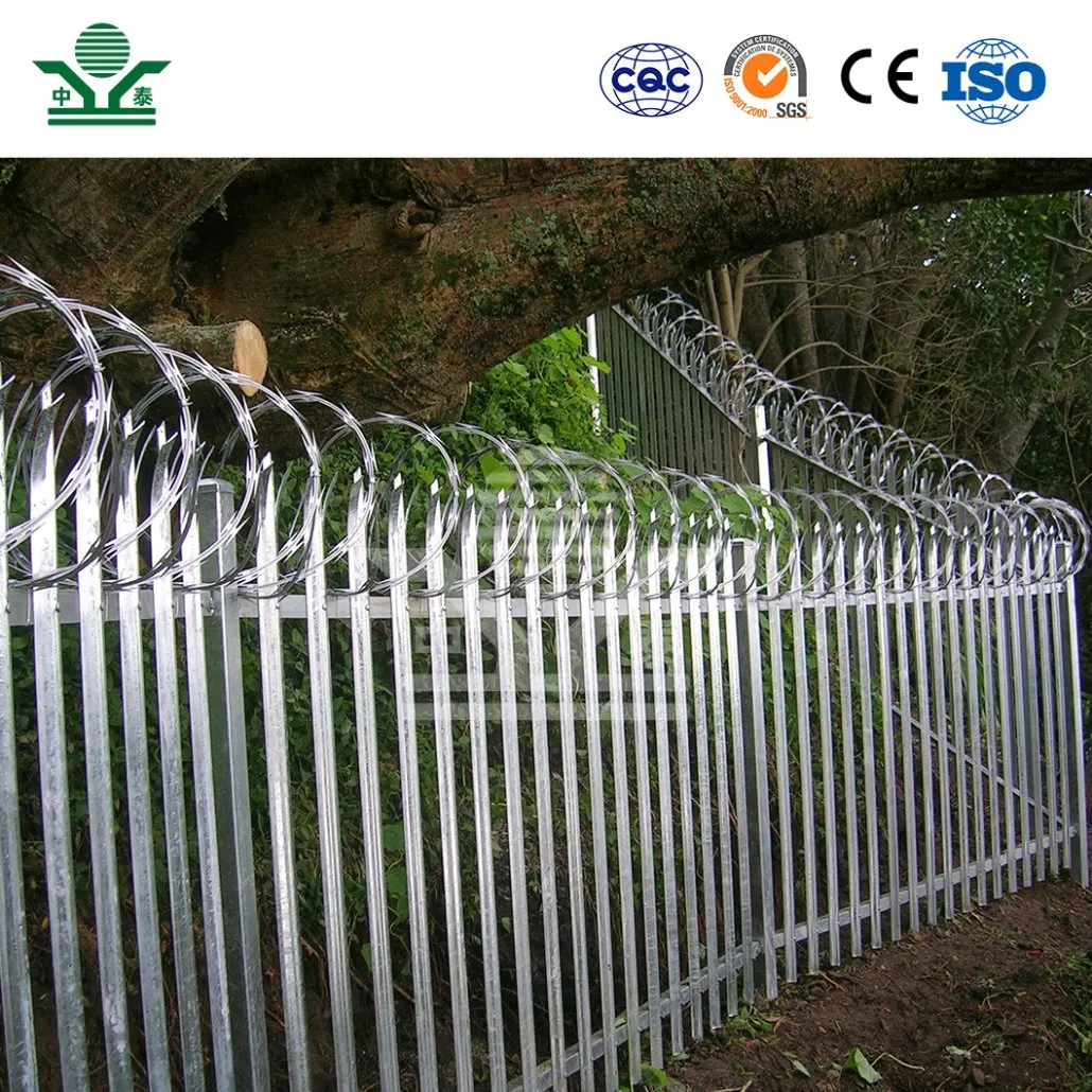 Zhongtai Black Barbed Wire China Factory 8m Length Spiky Wire for Fence