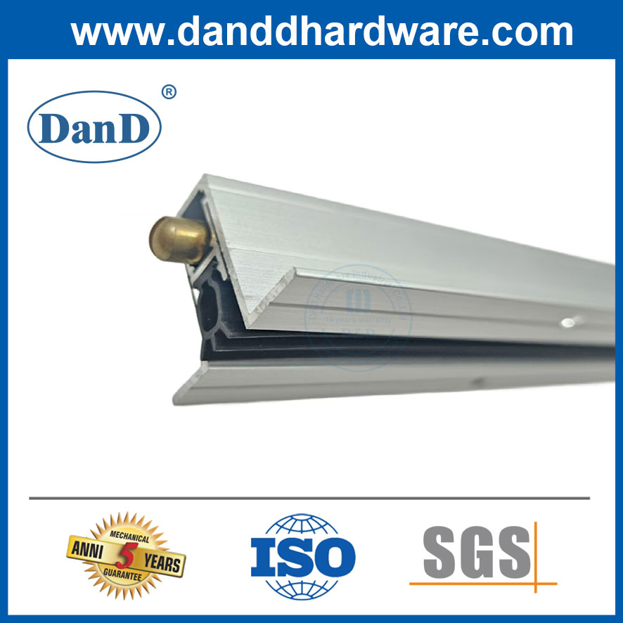 Automatic Door Bottom Seal Strip Weather Stripping Aluminium Concealed Door Bottom Sweep
